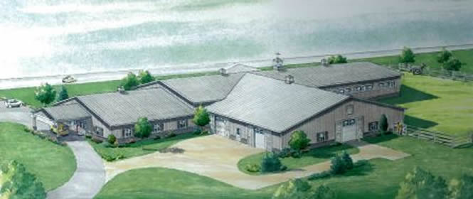 Side of Barn
